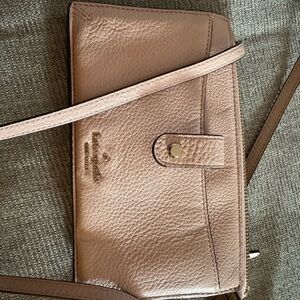 Kate Spade Blush Pink Leather Crossbody Bag